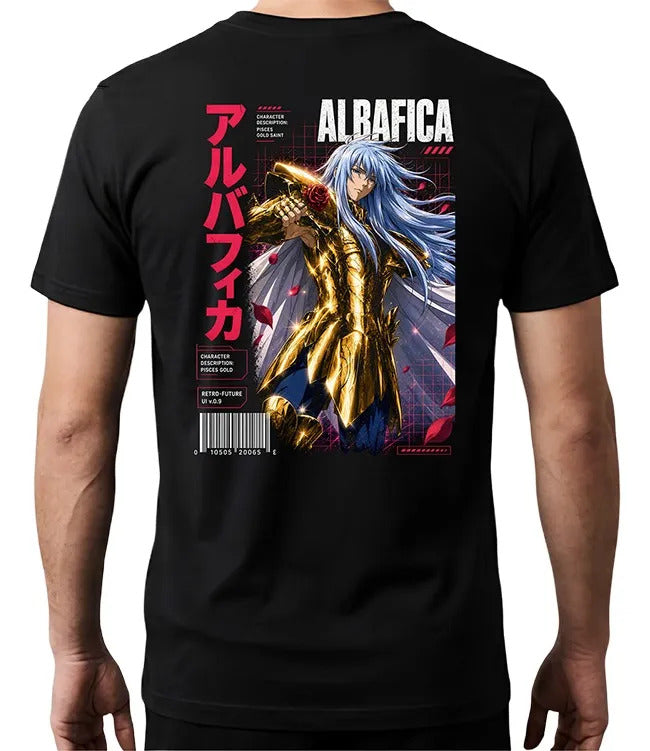 Playera Alfabica Saint Seiya Gen Anime