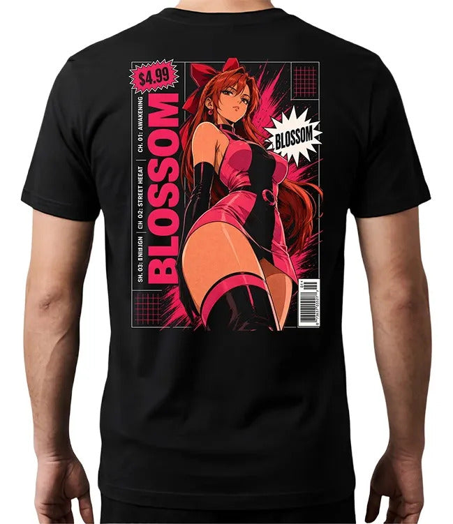 Playera Blossom Chicas Super Poderosas Waifu Superheroes