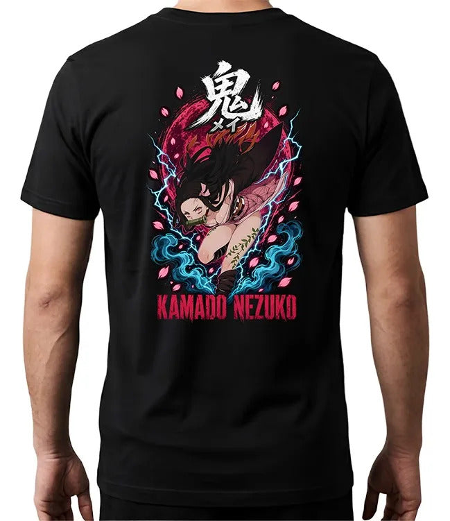 Playera Nezuko 2 Demon Slayer Waifu Anime