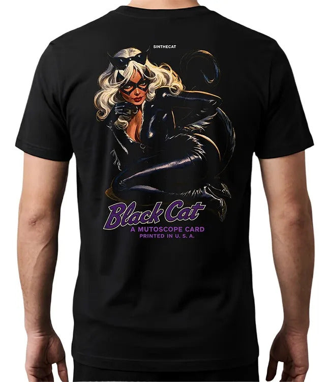 Playera Black Cat 2 Marvel Waifu Superheroes