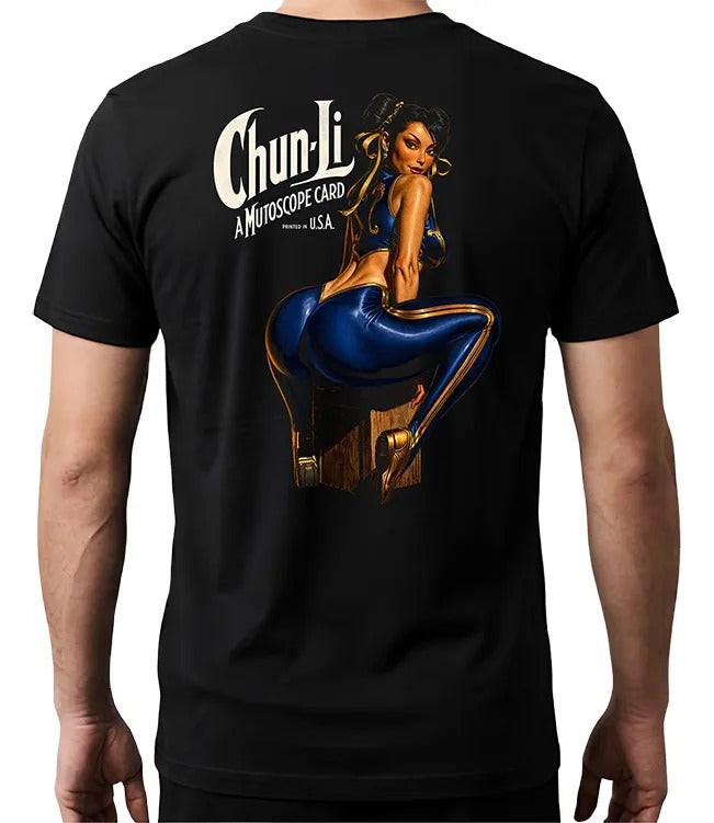 Playera Chun Li 6 Street Fighter Waifu Videojuego