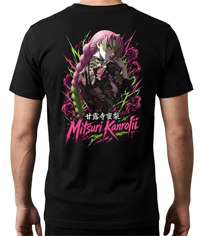 Playera Mitsuri Demon Slayer Waifu Anime