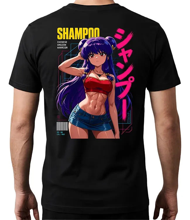Playera Shampoo 2 Ranma 1/2 Waifu Anime