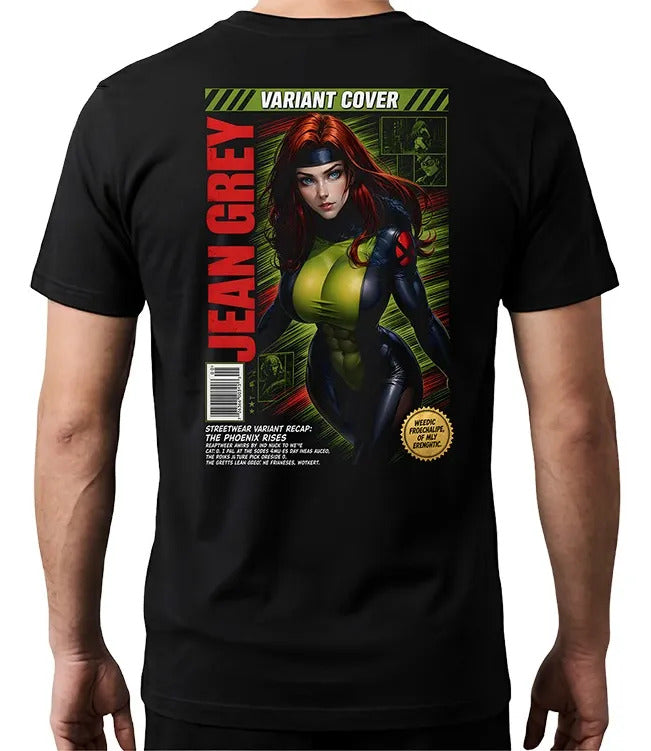Playera Jean Grey Marvel Waifu Superheroes