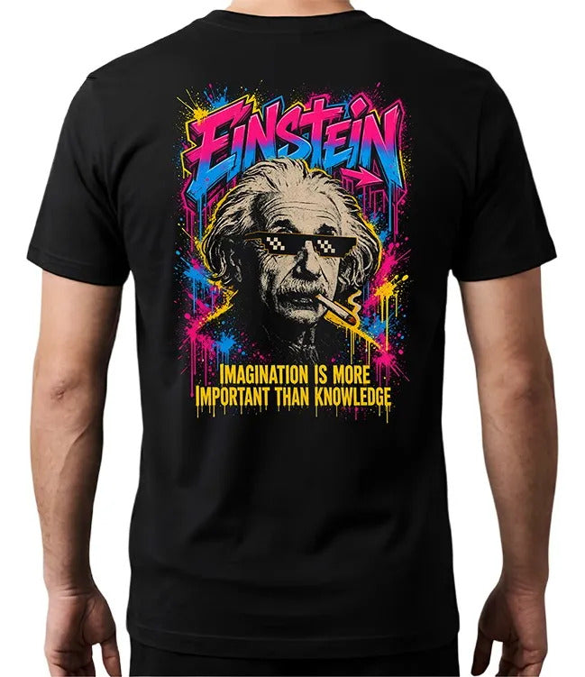 Playera Einstein Ciencia Gen Personalidad