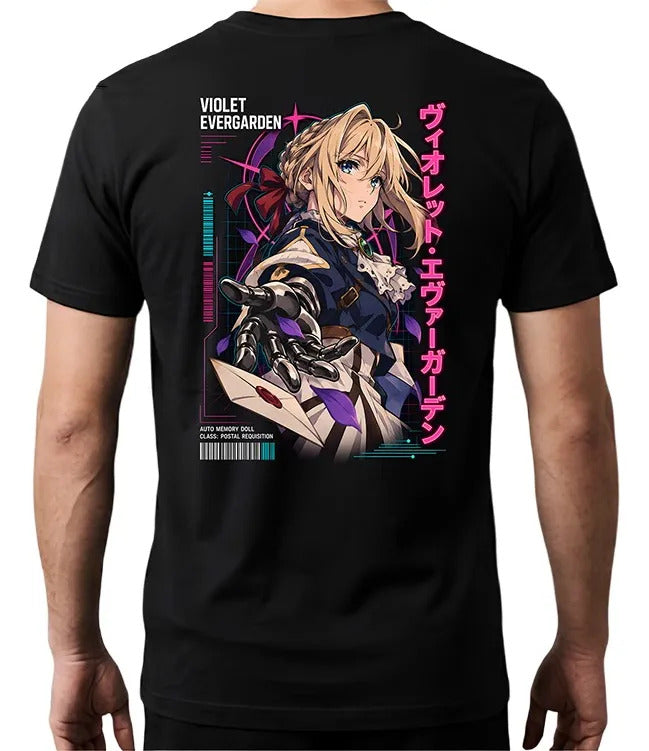 Playera Violet Evergarden Prota Waifu Anime