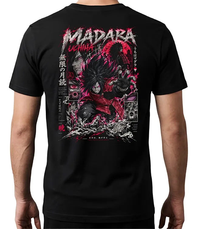 Playera Madara 3 Naruto Gen Anime