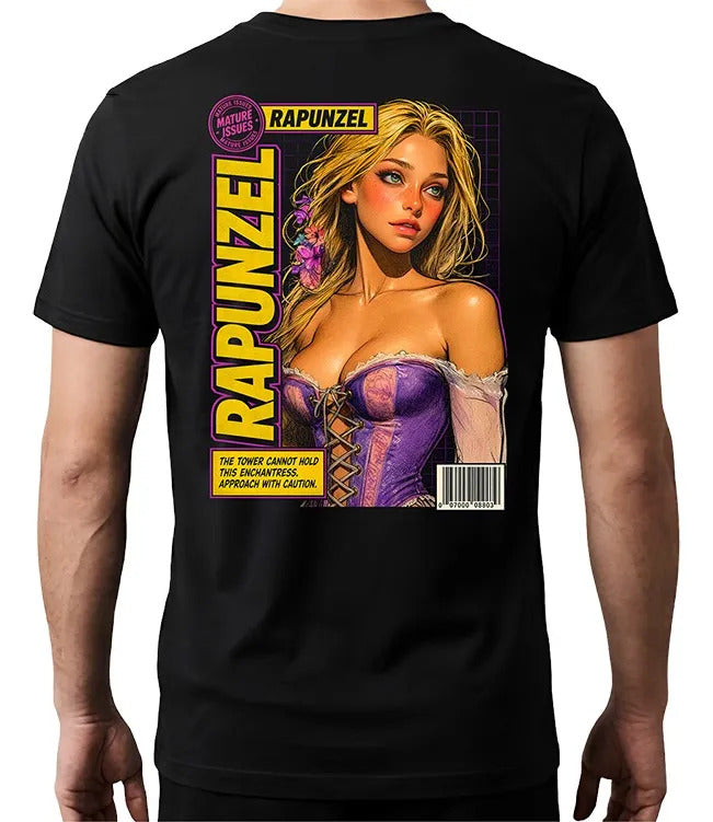 Playera Rapunzel Princesa Waifu Adultos