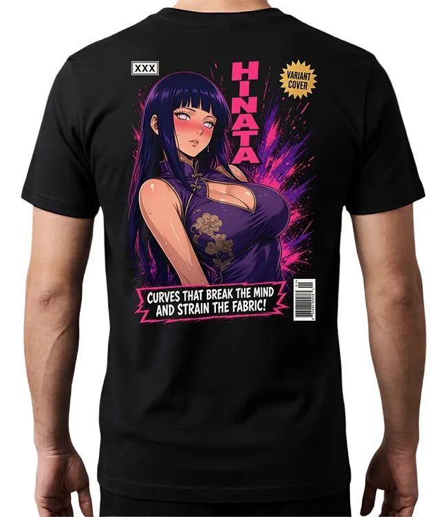 Playera Hinata 5 Naruto Waifu Anime