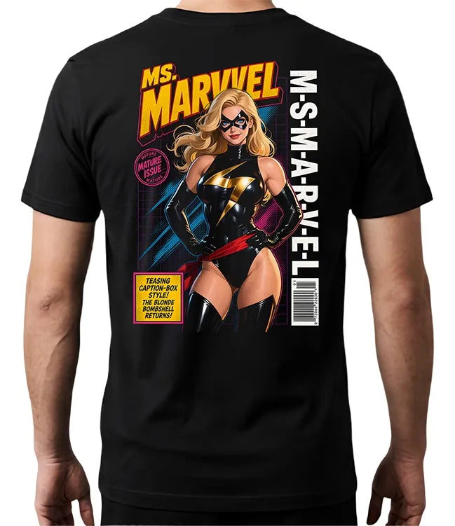 Playera Ms Marvel Marvel Waifu Superheroes
