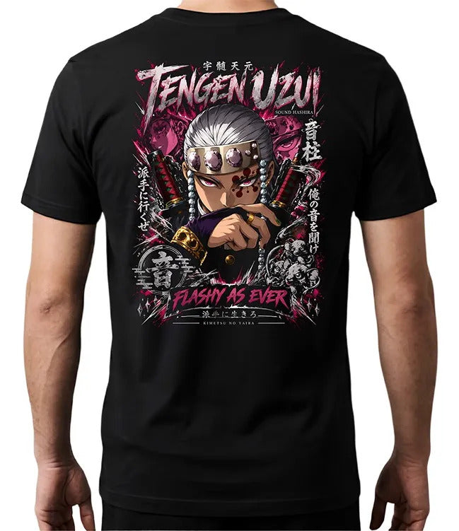 Playera Uzui 3 Demon Slayer Gen Anime
