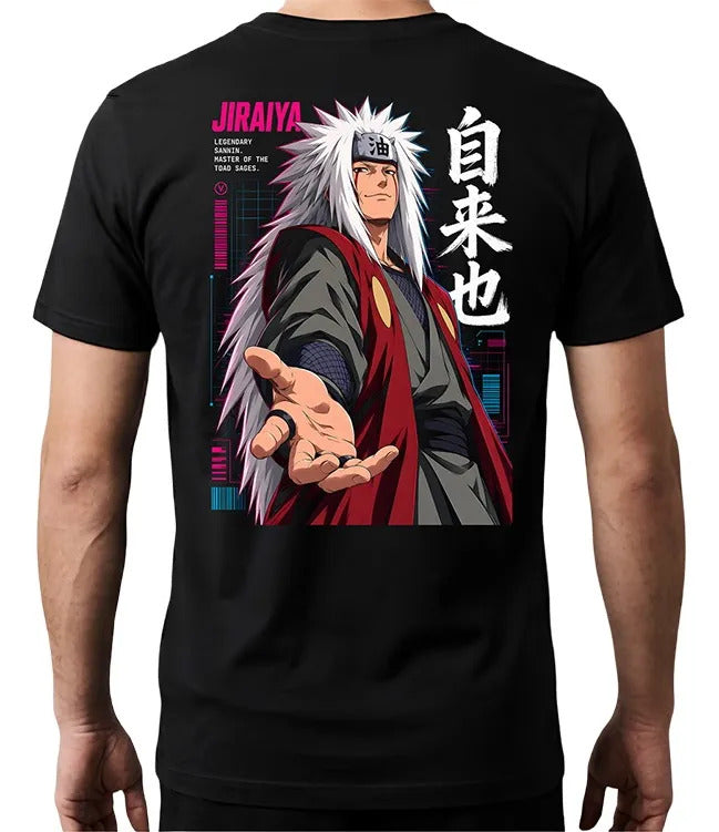 Playera Jiraiya 2 Naruto Gen Anime