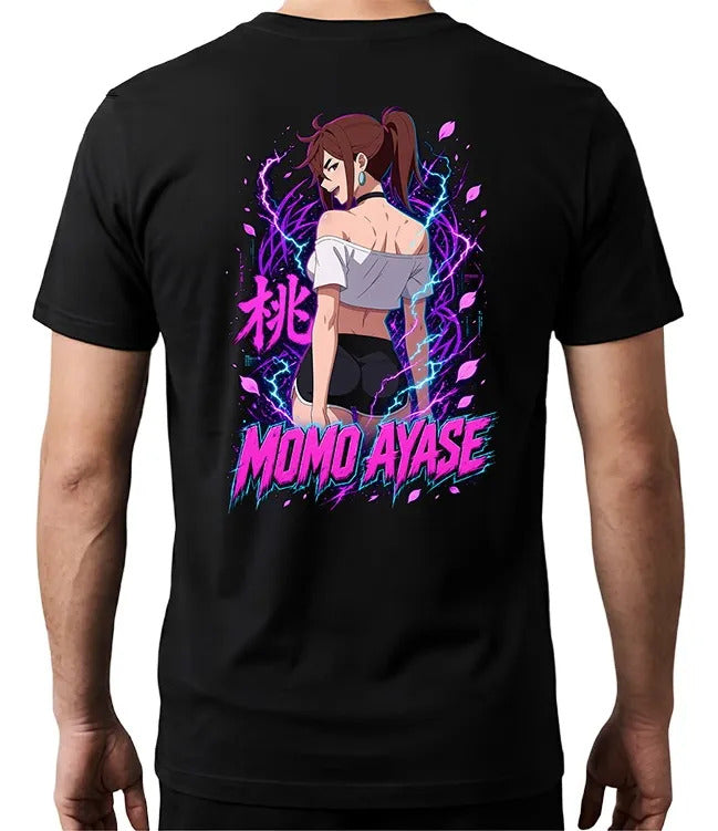 Playera Momo 3 Dandadan Waifu Anime