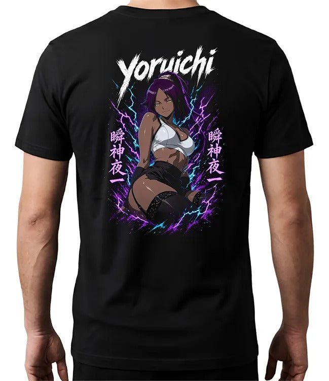 Playera Yoruichi Bleach Waifu Anime