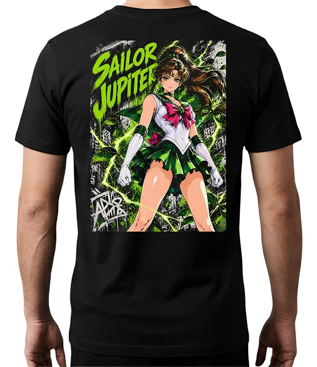 Playera Sailor Jupiter Sailor Moon Waifu Anime