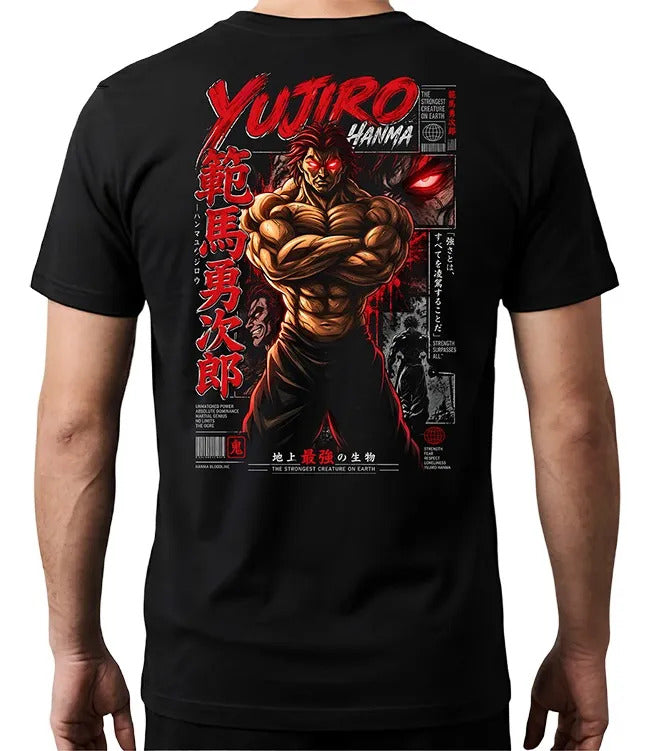 Playera Yujiro Baki Gen Anime